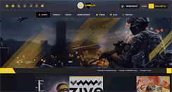Desktop Screenshot of gaming.sk