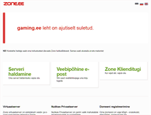 Tablet Screenshot of gaming.ee